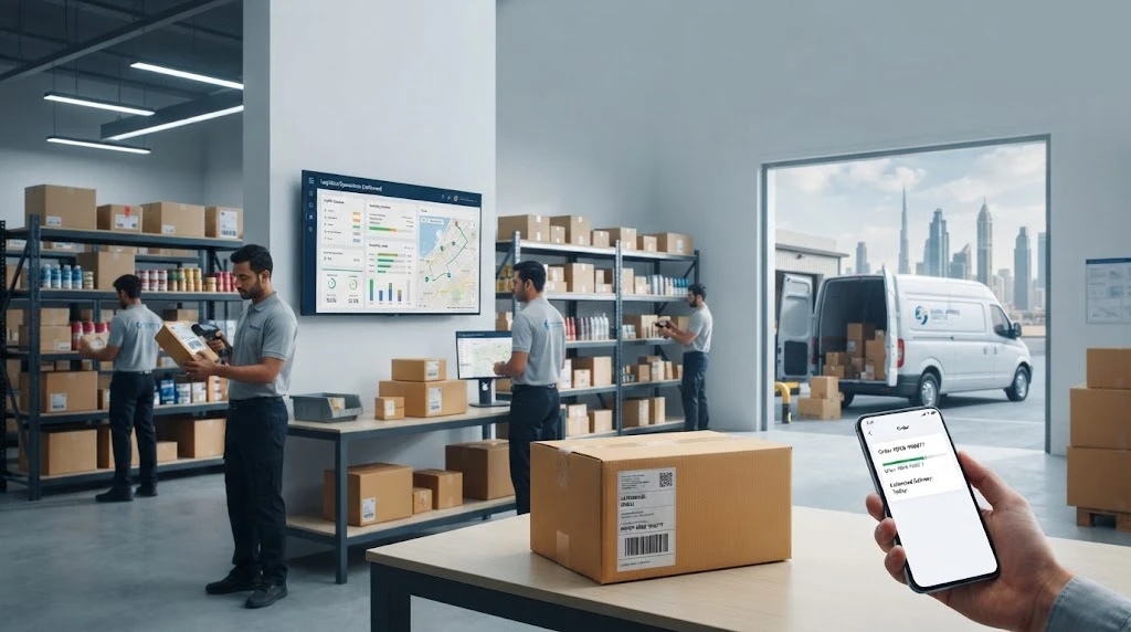 Vape shop in Dubai using modern e-commerce delivery and logistics