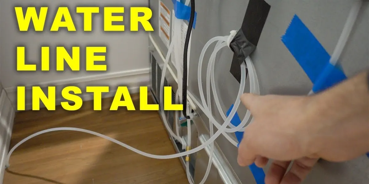How To Install ICE Maker Water Line