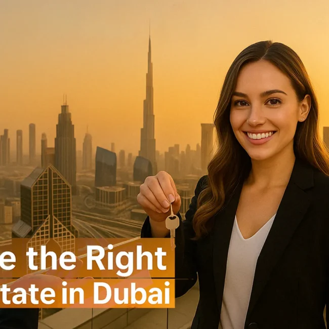 A Guide to Choosing the Right Real Estate Agents in Dubai for Your Needs