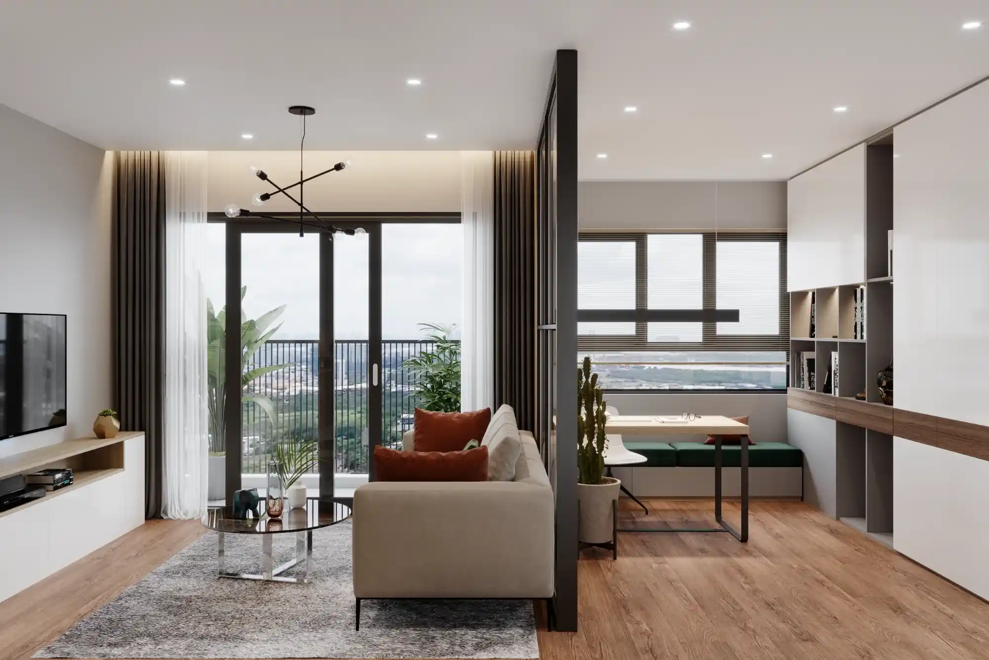 Apartments in Motor City Have Modern Facilities