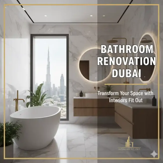 Bathroom Renovation Dubai – Transform Your Space with Interiors Fit Out