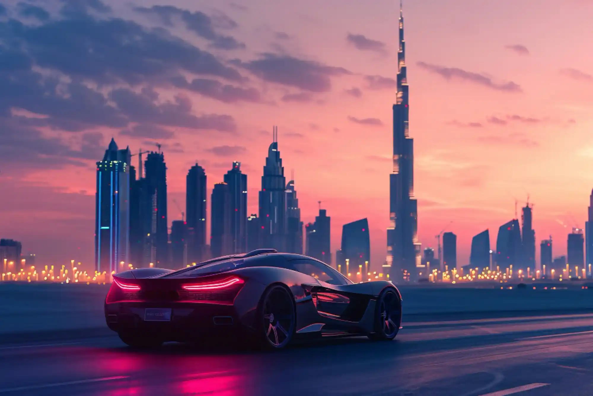 Car culture in Dubai