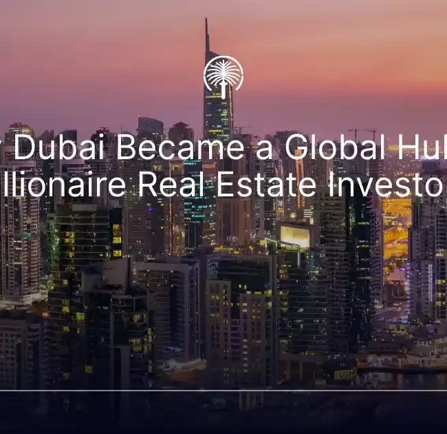 Dubai Became a Global Hub for Billionaire Real Estate Investors