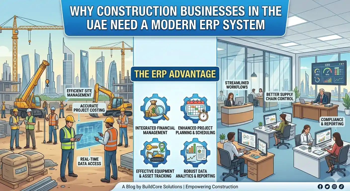 Why Construction Businesses in the UAE Need a Modern ERP System