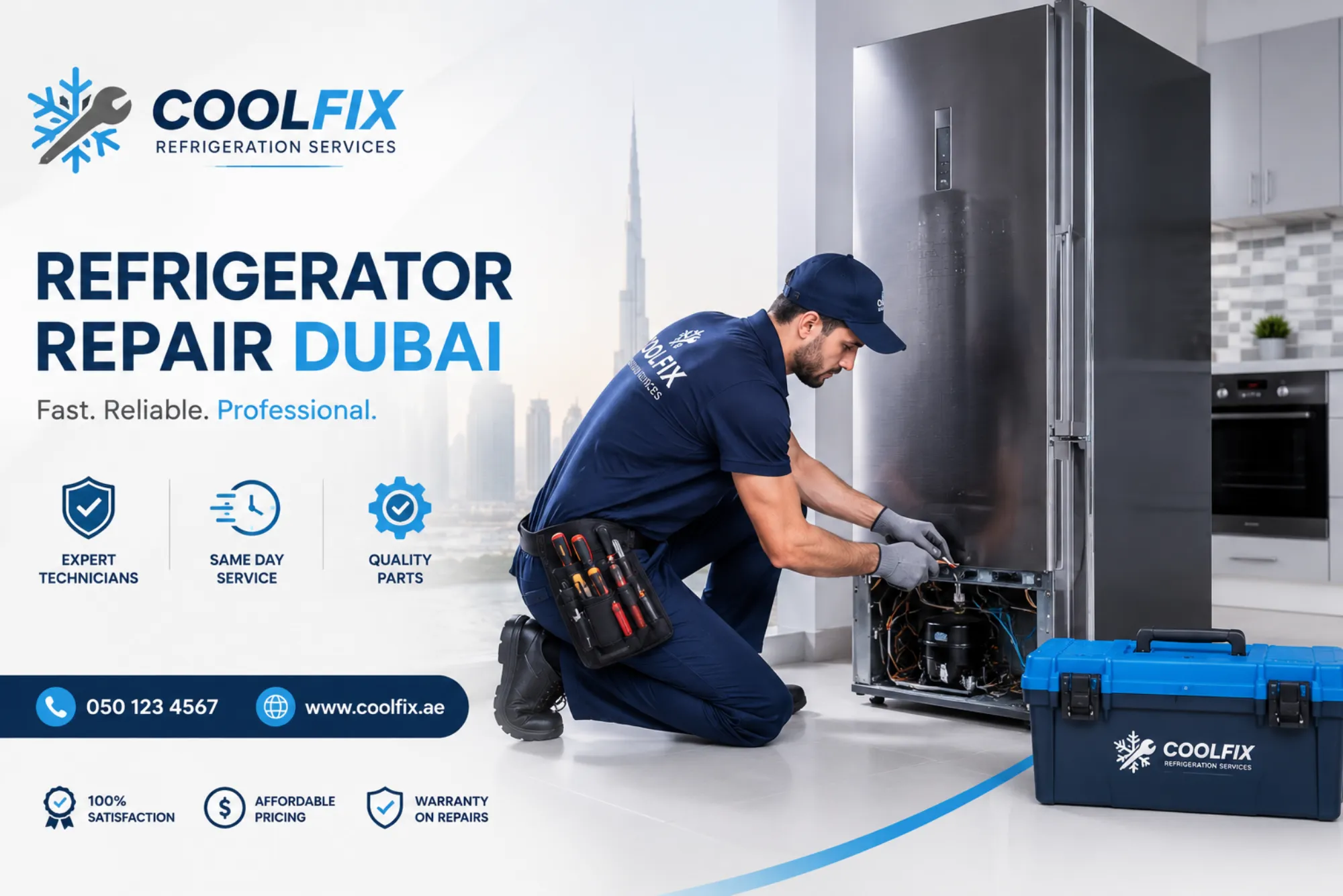 Refrigerator repair Dubai
